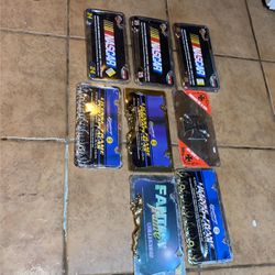 Different License Plate Cover Plates