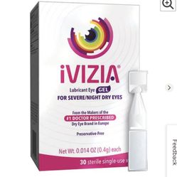 Ivizia Eye Drops For Severe Night Dry Eyes 