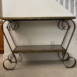 Pier1 Glass Mosaic Console Table