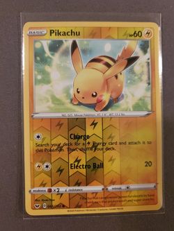 Pikachu 2020 60 hp. Shiny