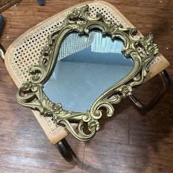 VINTAGE GOLD ORNATE MIRROR