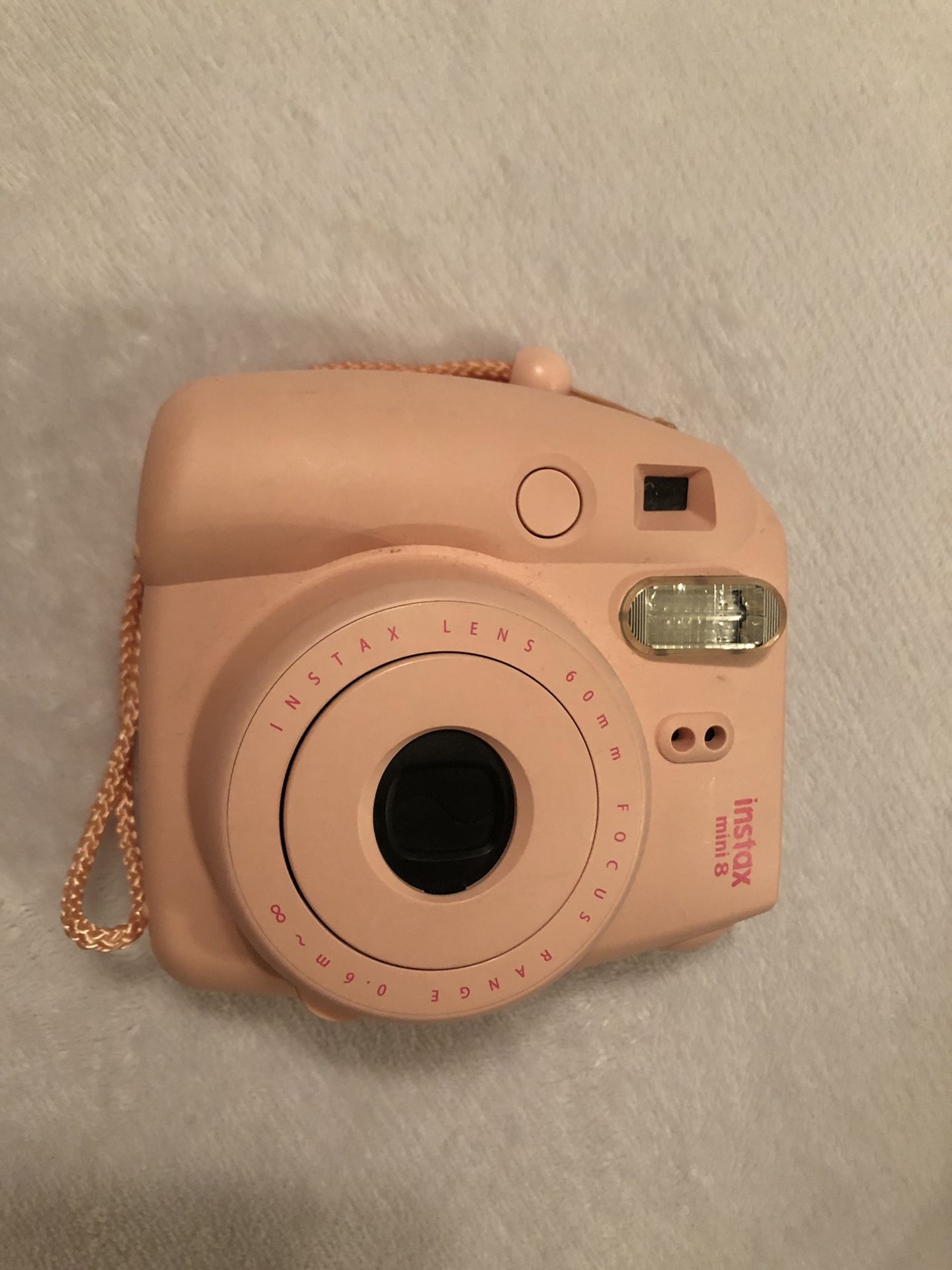 Pink Instax mini 8