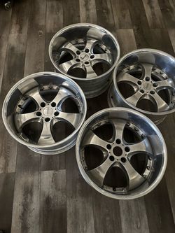 Rare 18" ENKEI AME SHALLEN wheels