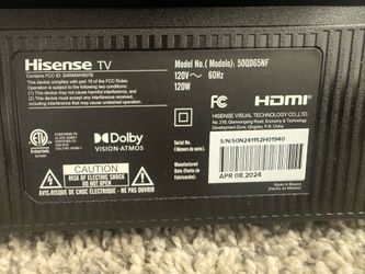smart TV  Hisense
