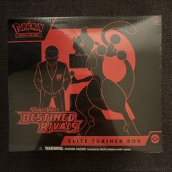 Pokémon TCG Destined Rivals Elite Trainer Box Etb