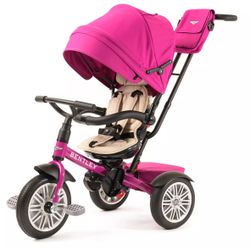  FUCHSIA BENTLEY 6 IN 1 STROLLER TRIKE