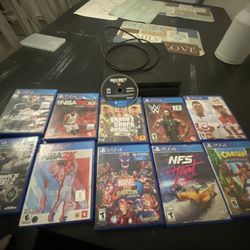 Ps4 With Games 