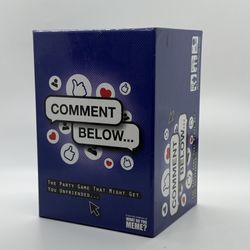 Card Game - Comment Below 