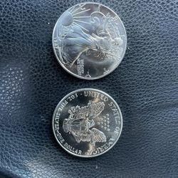 Silver Eagle Coins (pending)