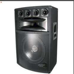 2 Pyle Concert Speakers PADH1589 3-Way Speakers