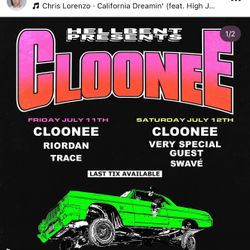 Cloonee Friday Tickets