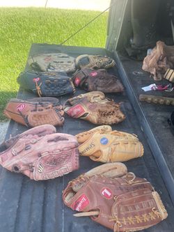 Baseball/ softball gloves for lefty’s $30 each