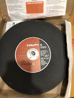 Hilti chop saw blades