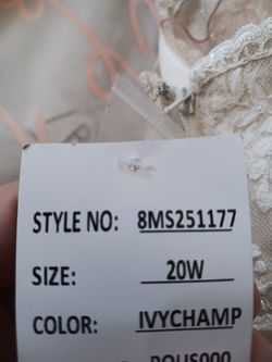 OBO A Line Wedding Dress Double Straps Thumbnail