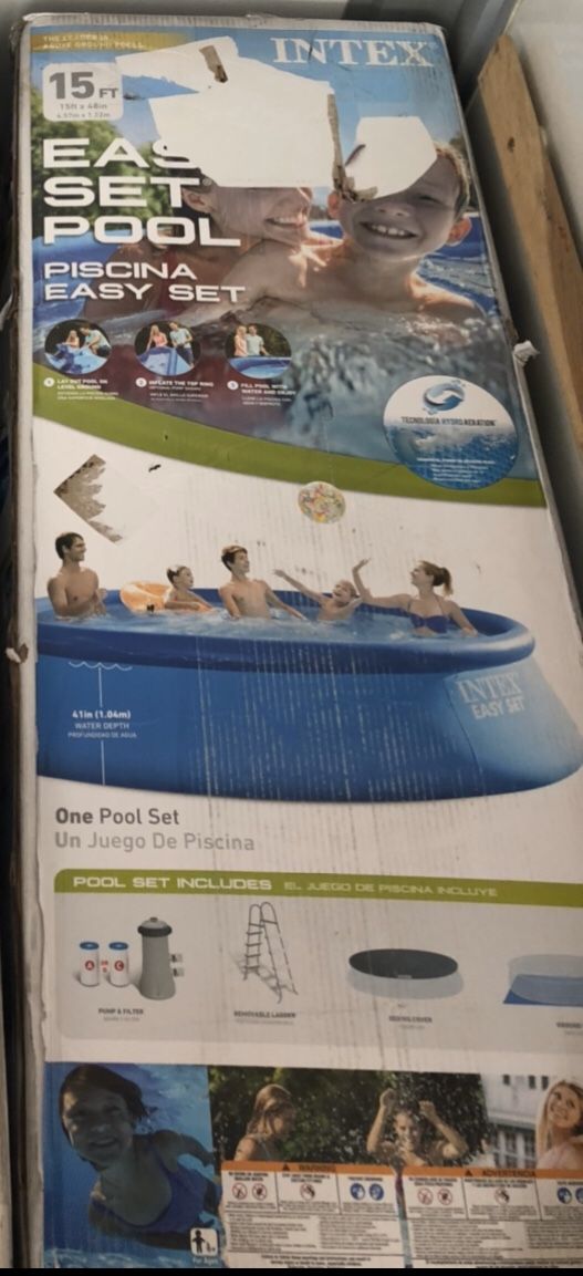 15 ft Intex pool (New in Box) OBO