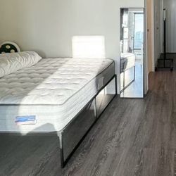 Queen Size Bed Frame And Mattress
