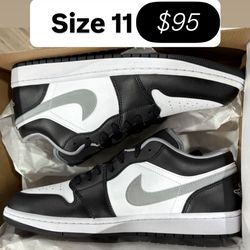Jordan 1s size 11 shadow low brand new