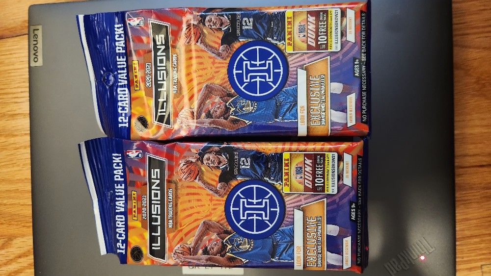 2020-2021 Panini Illusions Basketball (19 Packs)