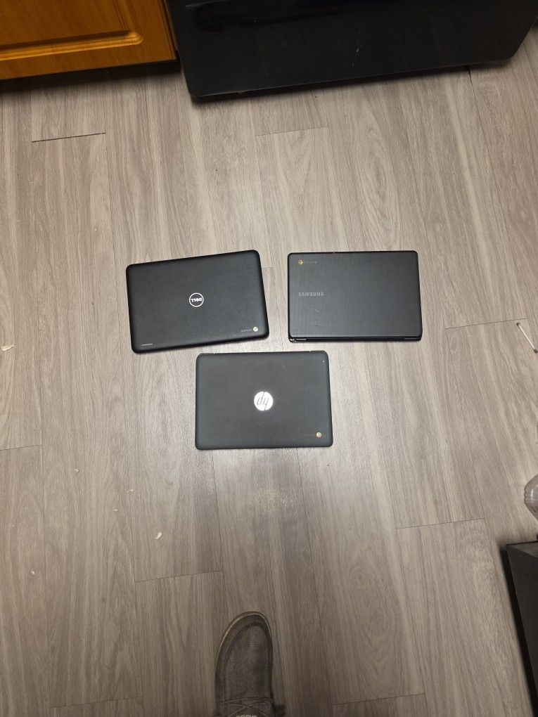3 Chromebooks
