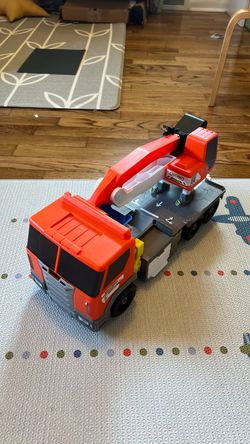 Matchbox Action Drivers Transforming Excavator