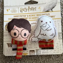 Harry Potter & Hedwig Wrist Rattles