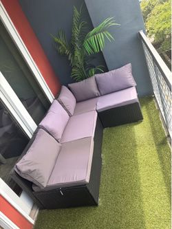 7 piece outdoor patio furniture set