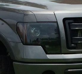09-14 f150 headlight/mirror blackout tint