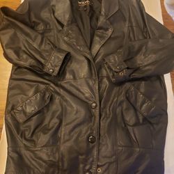 Vintage Wilson genuine premium leather jacket men's large