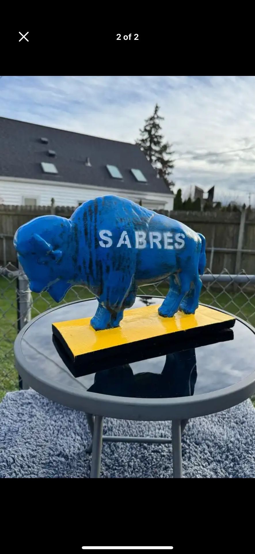 Sabres Buffalo Statue