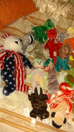 10 Beanie Babies