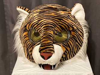 Tiger Head Mascot Furry Mask