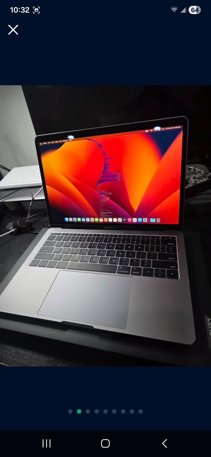 2017 13" Apple π MacBook Pro i5 8gb Ram 256gb MacOs Ventura Fresh Reset