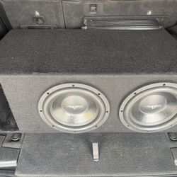 Skar DDX 12”s  With Custom Made Box
