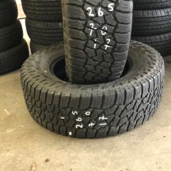 265-70-17 Falken Wild Peak A/T At3W 