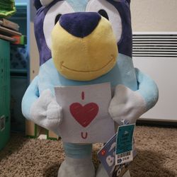 Bluey Valentines Greeter