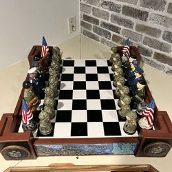 Military Themed Chess Set
