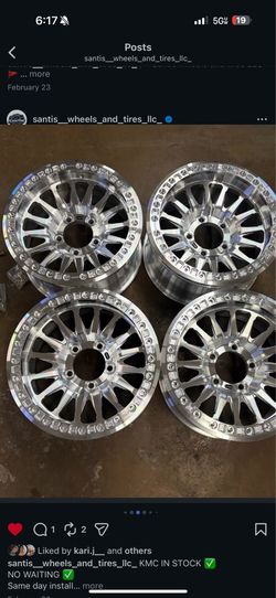 Bead  locks 17” 5x139.7