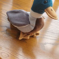 Jake The Mallard Benie Baby RARE RETIRED With Errors