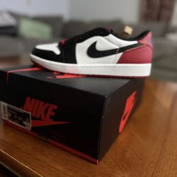 Jordan 1 retro low og, Black toe