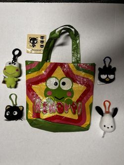 Collectible-Keroppi And Friends Chococat, Pochacco,Badtz-Maru- Hello Kitty Friends