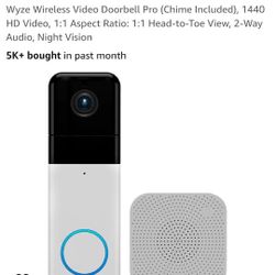 Wyze Doorbell Cam Pro
