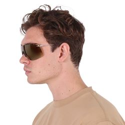 Moncler Amber Shield Frameless Sunglasses 