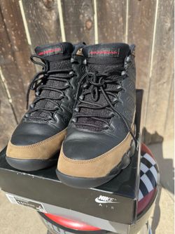 Air Jordan 9 olive size 11.5