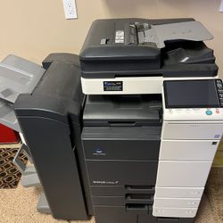 Konica Minolta Bizhub C654e Color Copier Printer Scanner Network and Fax