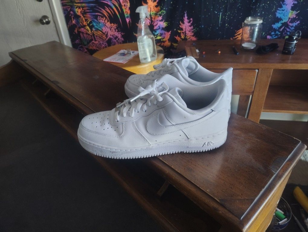 Nikes (All White)