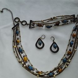 Necklace Braclet Earrings Jewelry 