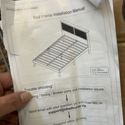 Queen Size Bed Frame 