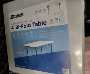 Peakform 4ft Bi-Fold Folding Table