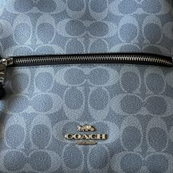 Authentic Blue Coach Backpack 