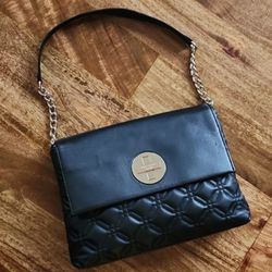 Kate Spade Black Leather Shoulder Bag